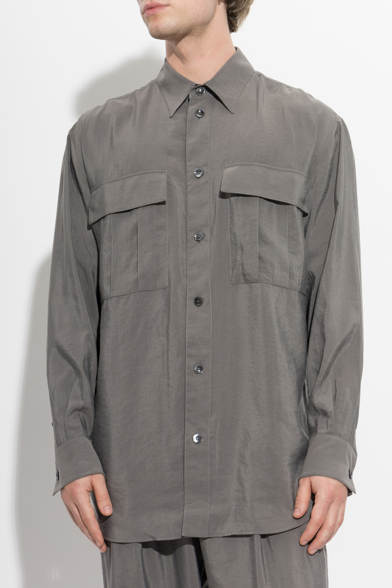 Giorgio Armani Silk shirt | Men's | Vitkac